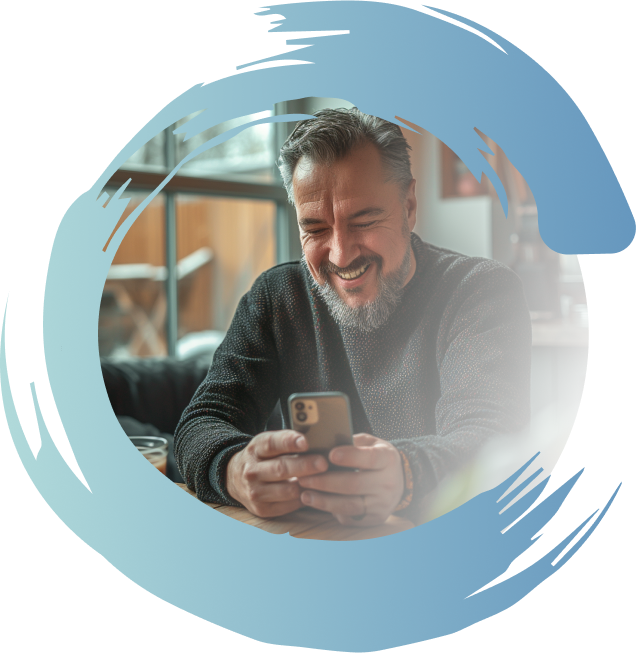 KYZATREX Brand Element Patient on Phone KYZATREX Brand Element Patient on Phone